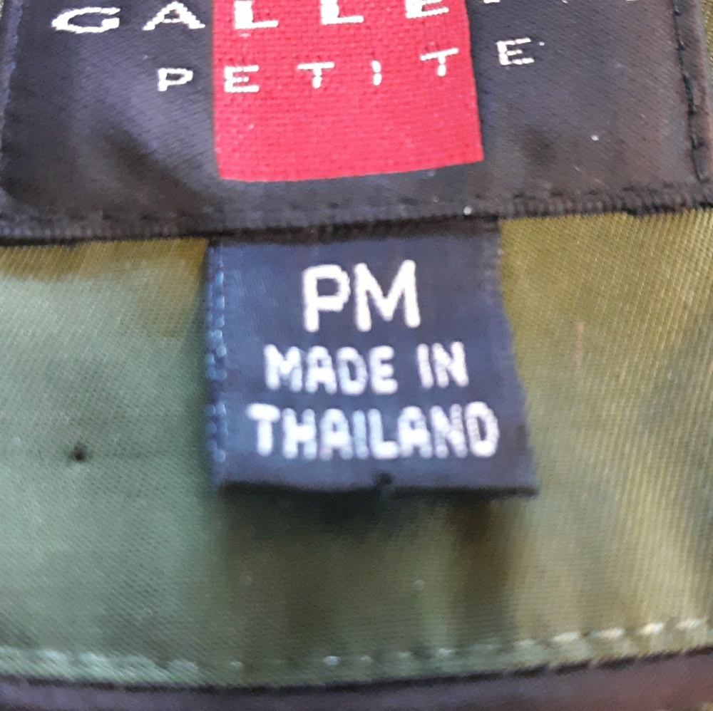 Button-Down Jacket By Gallery,Petite Medium - image 3